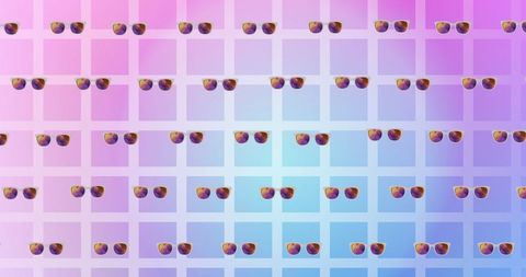 Modern Sunglasses Array on Trendy Pink and Blue Grid Background - Download Free Stock Images Pikwizard.com