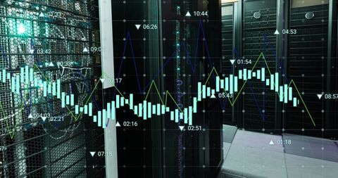 Financial Data Processing Servers for Cloud Computing - Download Free Stock Images Pikwizard.com