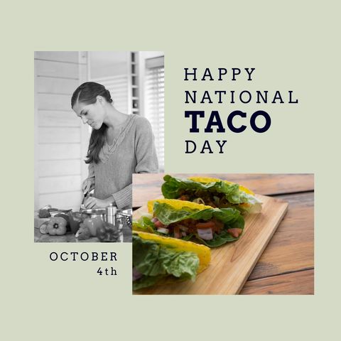 Celebrating National Taco Day with Cooking Woman