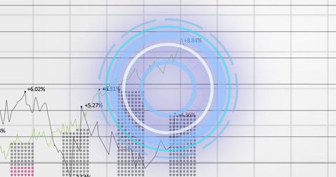 Digital Data Scanning with Global Financial Analytics Interface - Download Free Stock Images Pikwizard.com