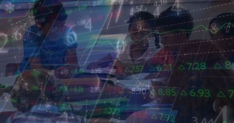 Innovative Learning: Students Engaging with Financial Technology - Download Free Stock Images Pikwizard.com