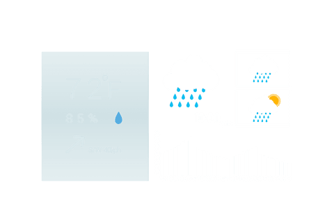 digital weather interface illustration on transparent background - Download Free Stock Videos Pikwizard.com