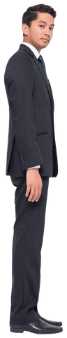 Transparent Businessman Staring Intently in Formal Suit - Download Free Stock Videos Pikwizard.com