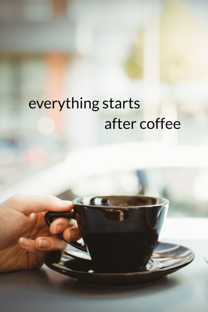 Morning Coffee Ritual Inspires Fresh Start - Download Free Stock Templates Pikwizard.com