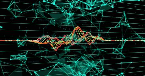 Global Financial Technology Network and Data Analytics - Download Free Stock Images Pikwizard.com