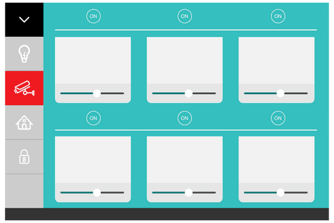 transparent surveillance cctv screens interface vector design - Download Free Stock Videos Pikwizard.com