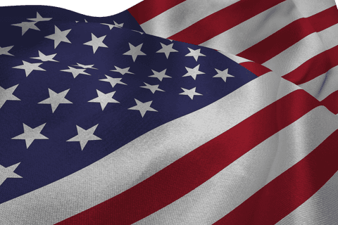close-up of fluttering transparent united states flag - Download Free Stock Videos Pikwizard.com