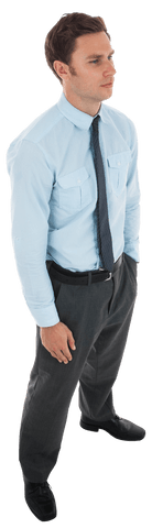 Transparent Background Businessman Standing Confidently with Hands in Pockets - Download Free Stock Videos Pikwizard.com