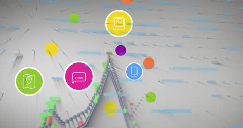 Abstract Data Processing with Digital Icons