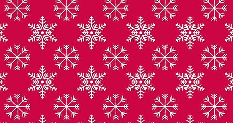 Seamless Red Background with White Snowflakes - Download Free Stock Images Pikwizard.com