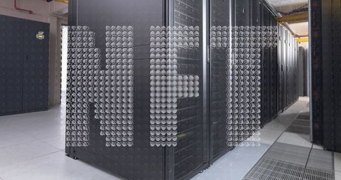 NFT Technology Concept in Modern Server Room - Download Free Stock Images Pikwizard.com