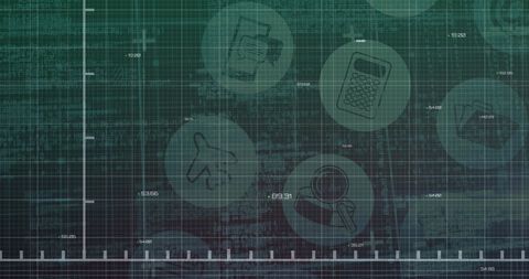Digital Interface Overlay Displaying Multifunctional Icons - Download Free Stock Images Pikwizard.com