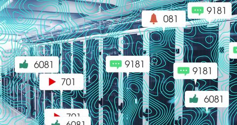 Digital network data flow in modern server environment
