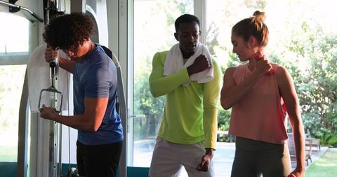 Personal training session highlights strength and fitness commitment