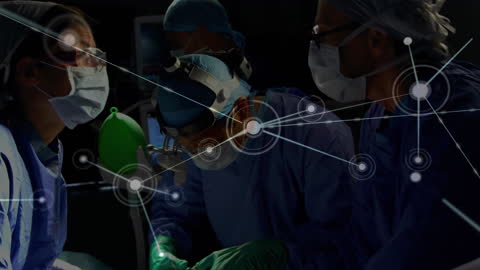 Diverse Surgical Team During Complex Operation