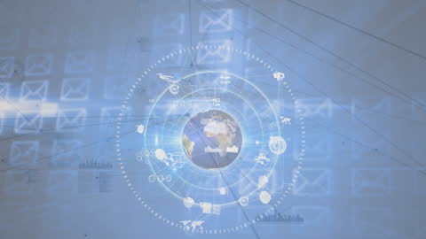 Global Digital Network Connecting Business Worldwide