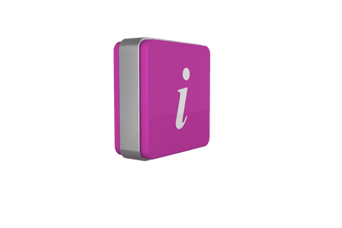 Transparent Cube with Info Symbol for Guidance Design - Download Free Stock Videos Pikwizard.com