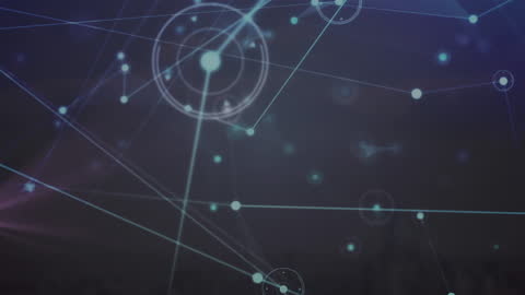 Innovative Network Connections Global Technology Concept