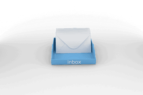 inbox tray with envelopes on transparent background - Download Free Stock Videos Pikwizard.com
