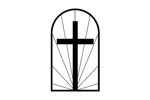 elegant christian cross on transparent background - Download Free Stock Videos Pikwizard.com