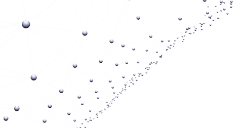 Futuristic Molecule Structure Art with Transparent Networks - Download Free Stock Videos Pikwizard.com