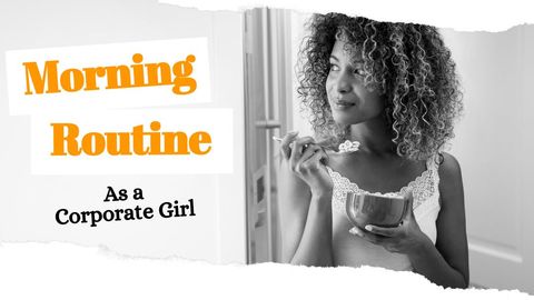 woman enjoying cereal promoting morning routine for her productive day - Download Free Stock Templates Pikwizard.com