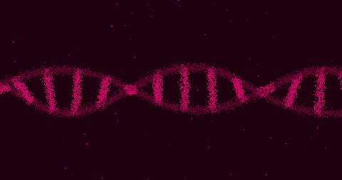 Futuristic Digital DNA Strand on Dark Background - Download Free Stock Images Pikwizard.com