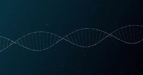 Abstract DNA Strand on Digital Background Signifying Genetic Technology - Download Free Stock Images Pikwizard.com
