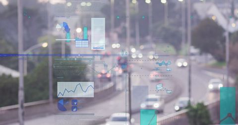Abstract Data Analytics Overlay on Urban Traffic