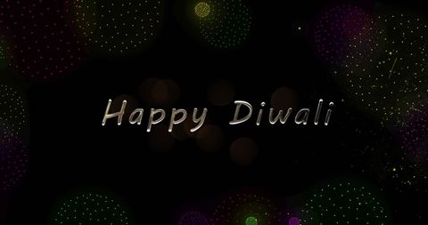 happy diwali festive lights and celebration sign - Download Free Stock Images Pikwizard.com