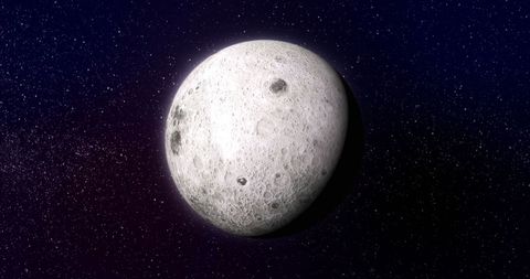 High-Resolution Moon Surface in Deep Space - Download Free Stock Images Pikwizard.com