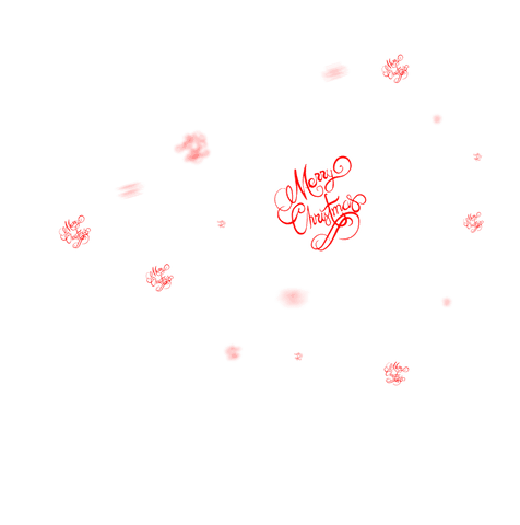 Merry Christmas Text with Red Decorations on Transparent Background - Download Free Stock Videos Pikwizard.com