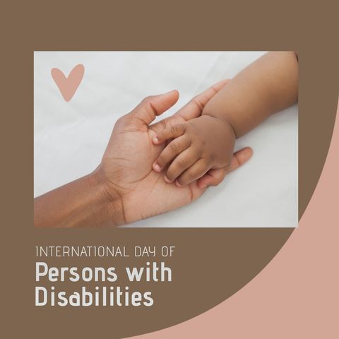international day of persons with disabilities holding hands concept - Download Free Stock Templates Pikwizard.com