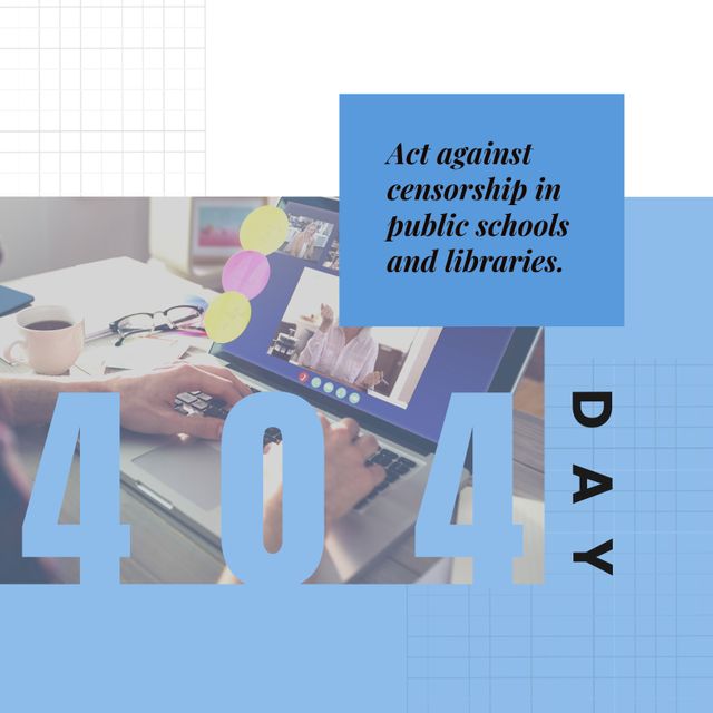 Acting Against Censorship in Public Schools and Libraries Graphics Design - Download Free Stock Templates Pikwizard.com