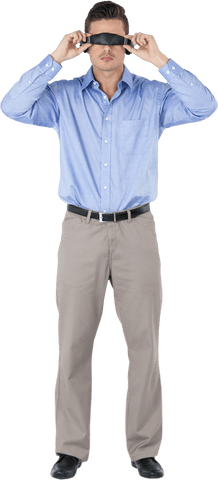 transparent man experiencing virtual reality simulation - Download Free Stock Videos Pikwizard.com