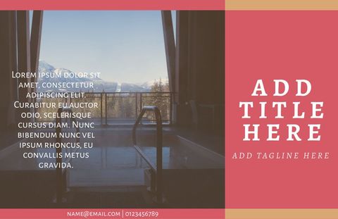 Tranquil Scenic Landscape Through Window Ideal for Text Overlay - Download Free Stock Templates Pikwizard.com