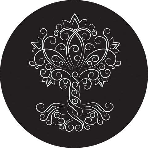 intricate floral tree vector with transparent background - Download Free Stock Videos Pikwizard.com