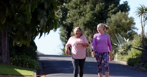 Diverse Friendship: Walking Outdoors for Fitness and Companionship