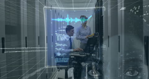 Data Processing in Modern Network Server Room