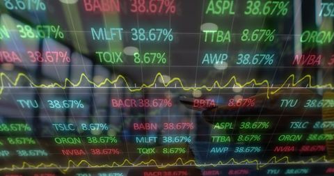 analyzing financial data with smartphone in modern workspace - Download Free Stock Images Pikwizard.com