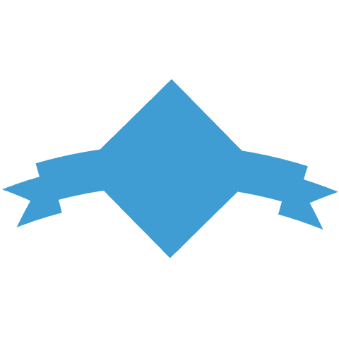 Blank Blue Ribbon Banner on Transparent Background - Download Free Stock Videos Pikwizard.com