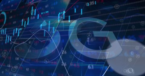 5G Network Technology with Digital Data Visualization - Download Free Stock Images Pikwizard.com