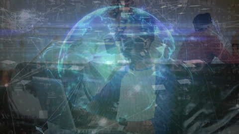 Innovative VR Use in Futuristic Global Networking Concept