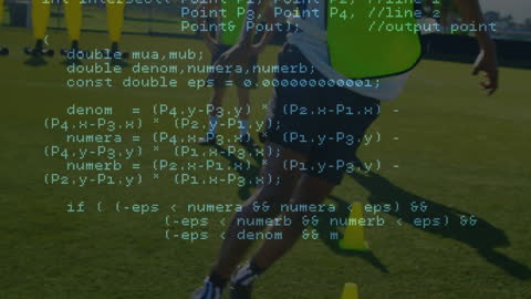 Soccer Training Fused with Data Analysis on Field