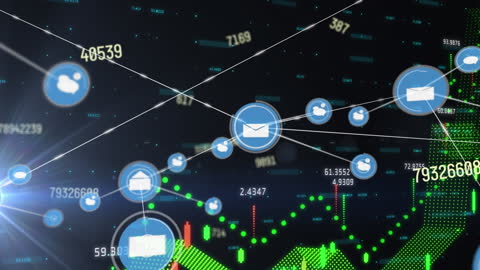 Digital Communication and Financial Data Analysis Art