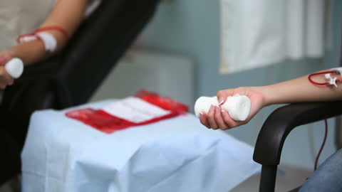 Blood Donation Process in Hospital Setting