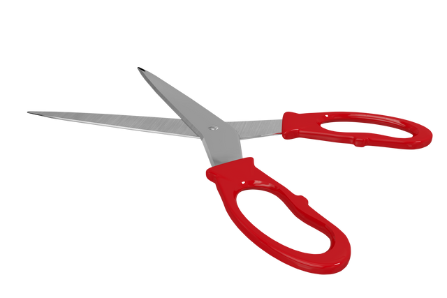 Digital Illustration of Red Scissors on Transparent Background - Download Free Stock Videos Pikwizard.com