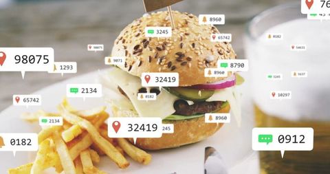 Digital Fast Food: Hamburger Served with Social Engagement