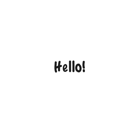 minimalist hello text on transparent background - Download Free Stock Videos Pikwizard.com