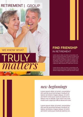retirees enjoying companionship and happiness together - Download Free Stock Templates Pikwizard.com